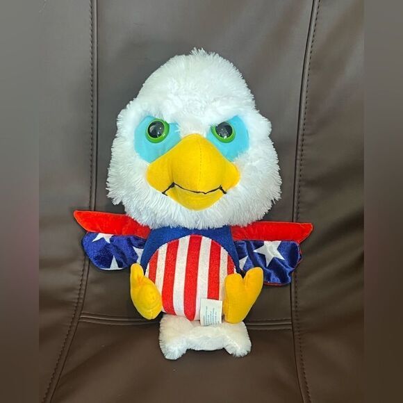 American War Eagle USA Bald Eagle USA Plush - Picture 2 of 5